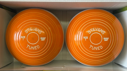 UB2867 Stevens Tuned Short Mat (PAIR) - Green/White/Orange - Size 1