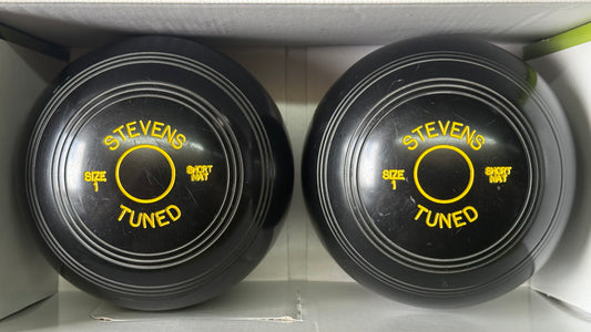 UB2868 Stevens Tuned Short Mat (PAIR) - Black - Size 1