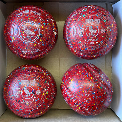 UB2879 Drakes Pride PRO-50 - Red Harlequin - Size 0 Heavy - WB33 Stamp