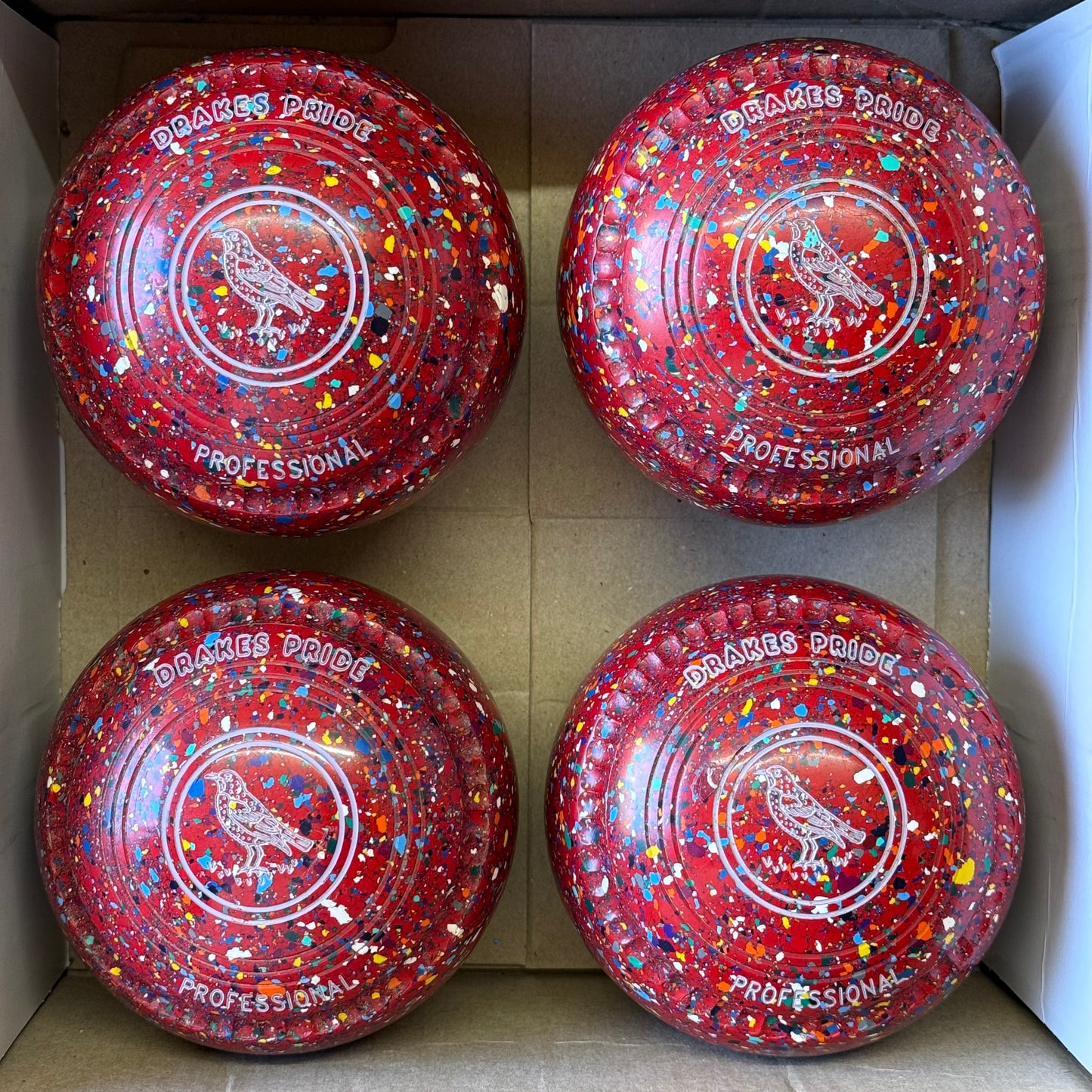 UB2879 Drakes Pride PRO-50 - Red Harlequin - Size 0 Heavy - WB33 Stamp