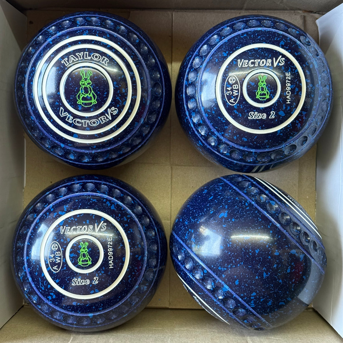 UB2897 Taylor Vector VS - Dark Blue/Blue - Size 2 Heavy - WB34 Stamp