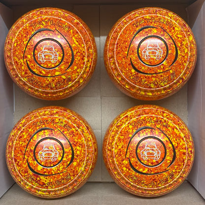 UB2900 Taylor Blaze - Orange/Yellow/Red - Size 1 Heavy - WB21 Stamp