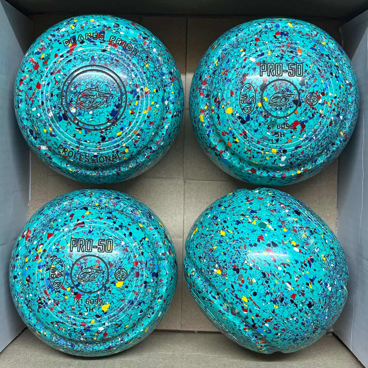UB2901 Drakes Pride PRO-50 - Mint Harlequin - Size 3 Heavy - WB33 Stamp
