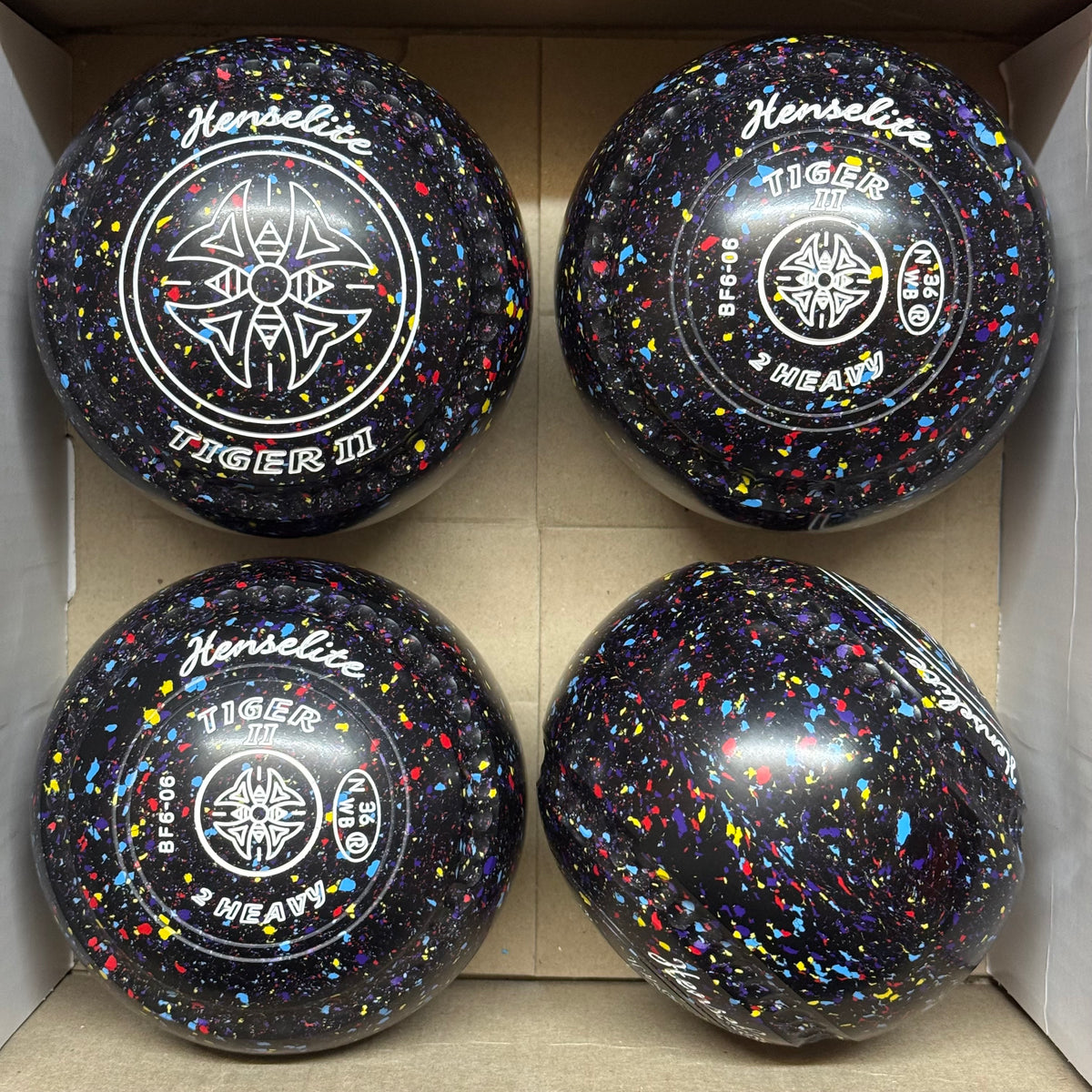 UB2908 Henselite Tiger II - Prism - Size 2 Heavy (Mega Grip) - WB36 Stamp